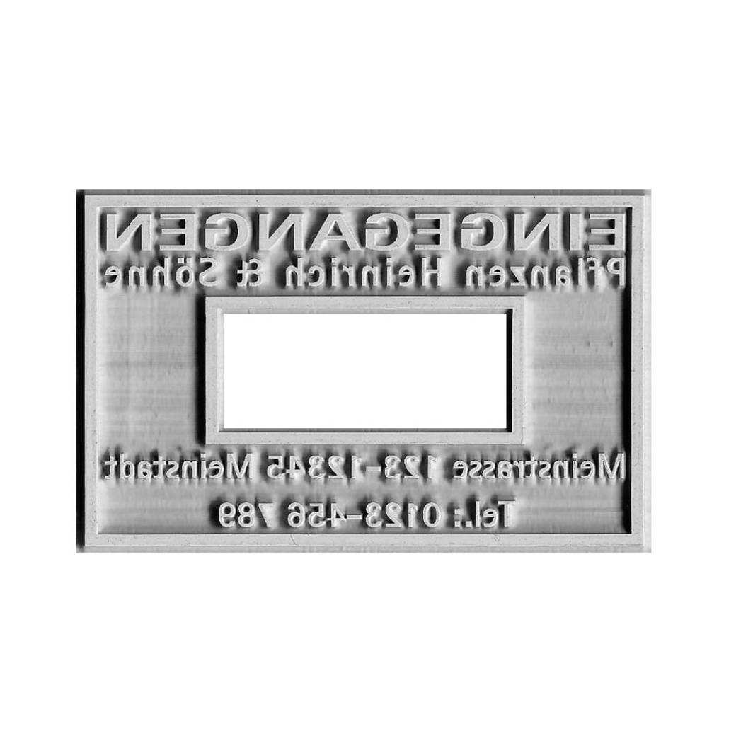 Rubber stamp plate Colop 2660 Rubber stamp plate Colop 2660