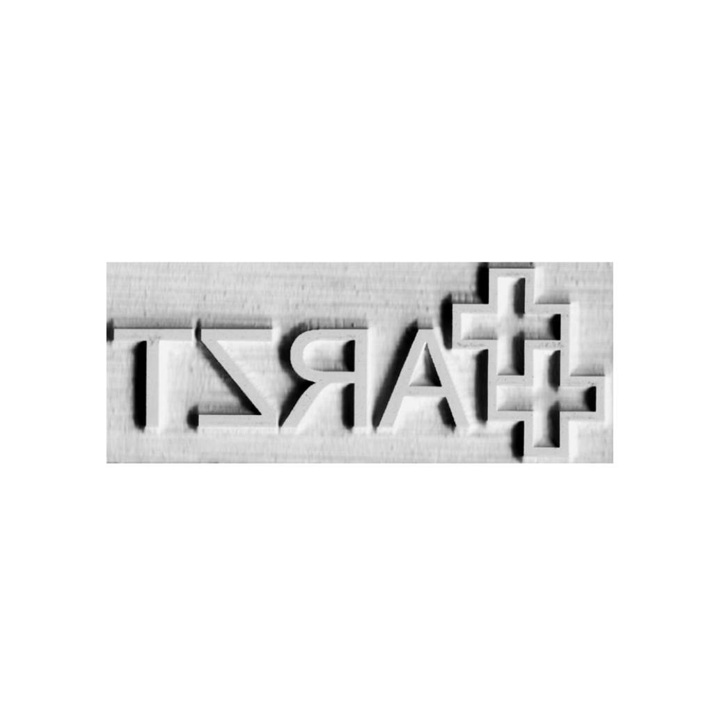 Rubber stamp plate Imprint 1 Rubber stamp plate Imprint 1