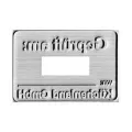 Rubber stamp plate 4727