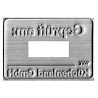 Rubber stamp plate Trodat 5480 Rubber stamp plate Trodat 5480