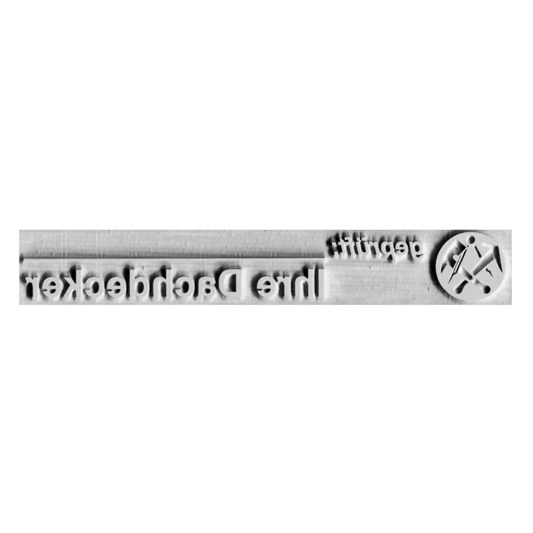 Textplatte Trodat Printy 4916 Textplatte Trodat Printy 4916