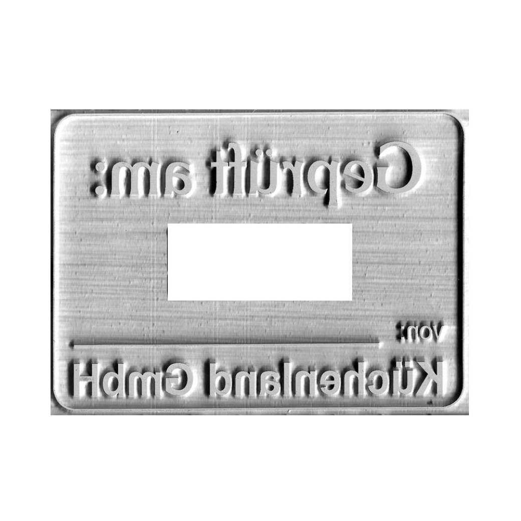Rubber stamp plate Colop Expert Line Data 3860 Rubber stamp plate Colop Expert Line Data 3860