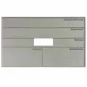 Rubber stamp plate Trodat 54120