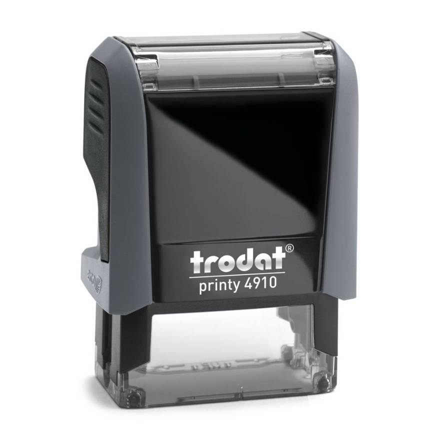 Trodat Printy 4910 grey - grau/schwarz Trodat Printy 4910 grey - grau/schwarz