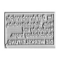 Rubber stamp plate Trodat 5208 Rubber stamp plate Trodat 5208