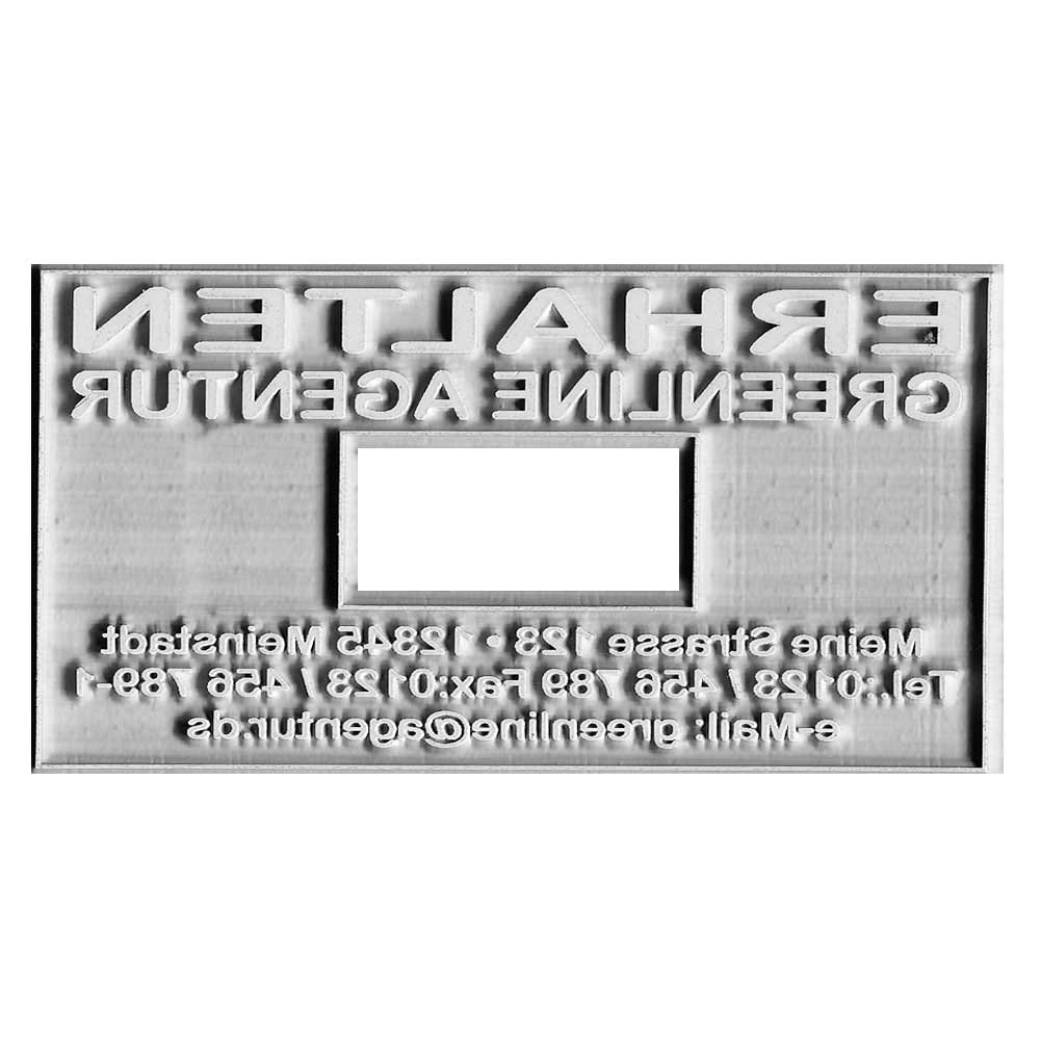Rubber stamp plate Colop Expert Line Data 3960 Rubber stamp plate Colop Expert Line Data 3960