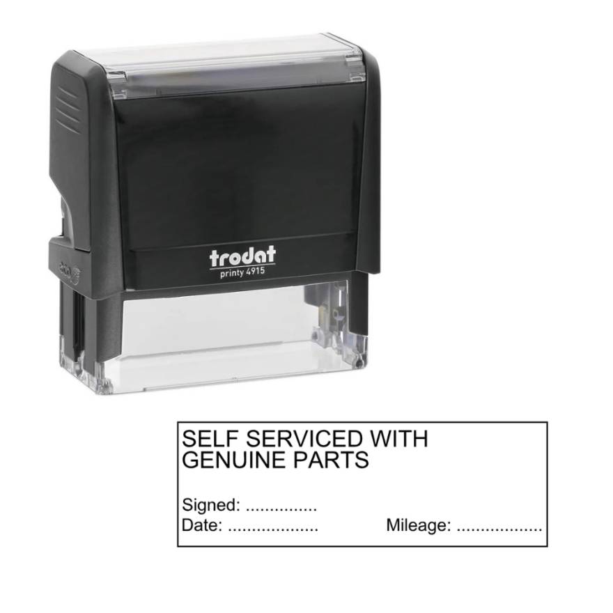 Garage Workshop Stamp – Trodat Printy 4915 (Personalised for MOTs, Servicing & Admin Use) Garage Workshop Stamp – Trodat Printy 4915 (Personalised for MOTs, Servicing & Admin Use)