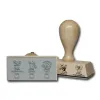 Wooden stamp Wooden stamp
