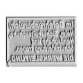 Rubber stamp plate Trodat 5208