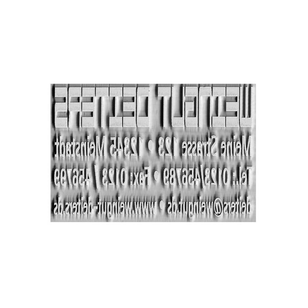 Rubber stamp plate Colop 2300 Rubber stamp plate Colop 2300